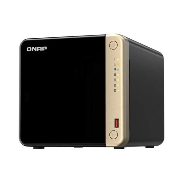 QNAP TS-464 8GB RAM 4 HDD Yuvalı NAS Ünitesi - 2