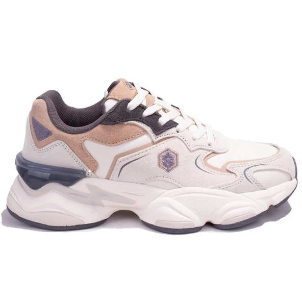 Lumberjack Madax Pu Bej Ortopedik Günlük Kadın Spor Ayakkabı - Resim 2