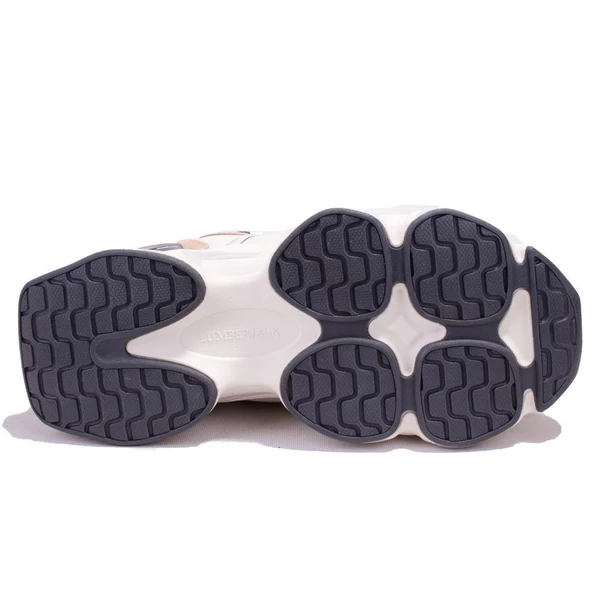 Lumberjack Madax Pu Bej Ortopedik Günlük Kadın Spor Ayakkabı - Resim 4