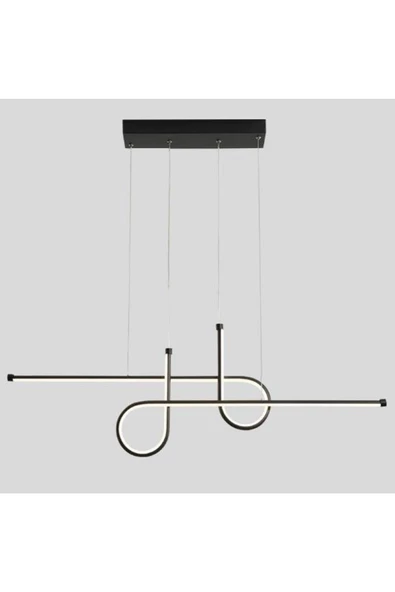 Haldizen / 120 cm / Sarkıt Avize / Antrasit Gövde / 3 Renk Işık - 2
