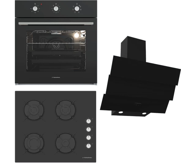 Termikel Ankastre Set (BO O6435C B + BH P6144C B + CH S6532C BB)