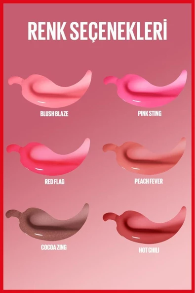 Maybelline New York Lifter Plump Dudak Parlatıcısı - Hot Chili 006 - 2