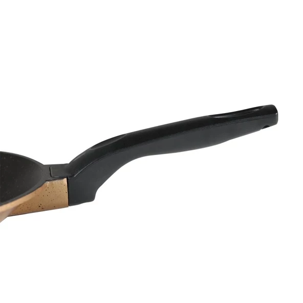 Serenk Fun Cooking Defne Alüminyum Döküm Granit Kaplama Krep Tava 22 cm Sarı - 6