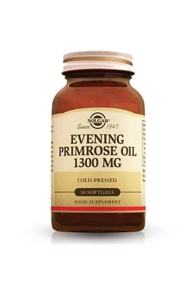 Solgar Evening Primrose Oil 1300 mg 30 Kapsül