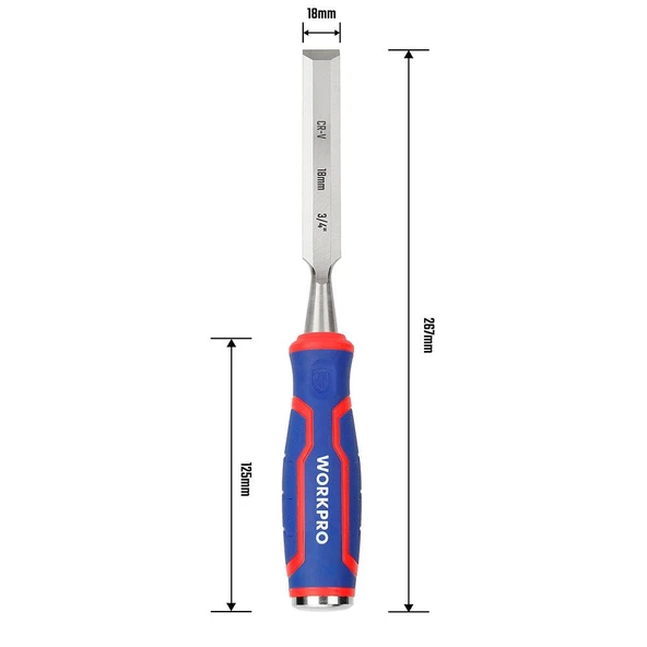 WORKPRO WP243008 18MM Profesyonel İskarpela - 5