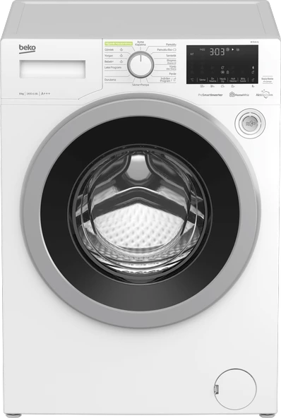 Beko BK 9141 HJ 1400 Devir 9 kg Çamaşır Makinesi - 5
