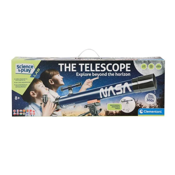 Clementoni Bilim ve Oyun Teleskop 75087