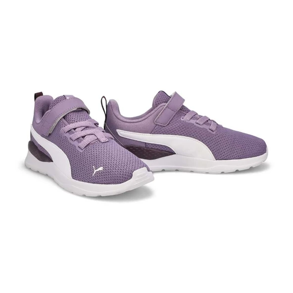 Puma Anzarun Lite  AC Ps Çocuk Mor Spor Ayakkabı 37200940 - 4
