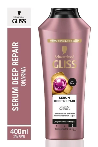 Glıss Şampuan Serum Deep Repaır 400 Ml Yeni