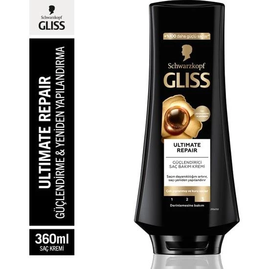 Glıss Saç Kremi Ultımate Repaır 360 Ml