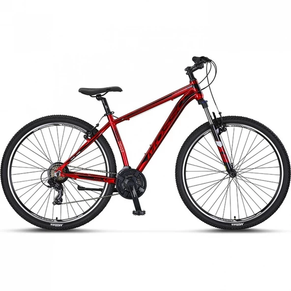 29J MOSSO WILDFIRE V DAĞ BİSİKLETİ - KIRMIZI SİYAH - 46 KADRO