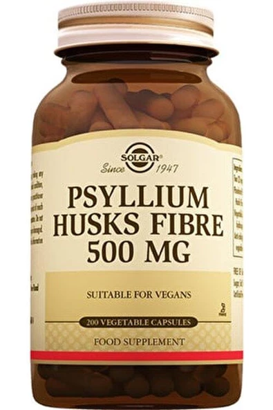Solgar Psyllium Husks Fibre 200 Kapsül