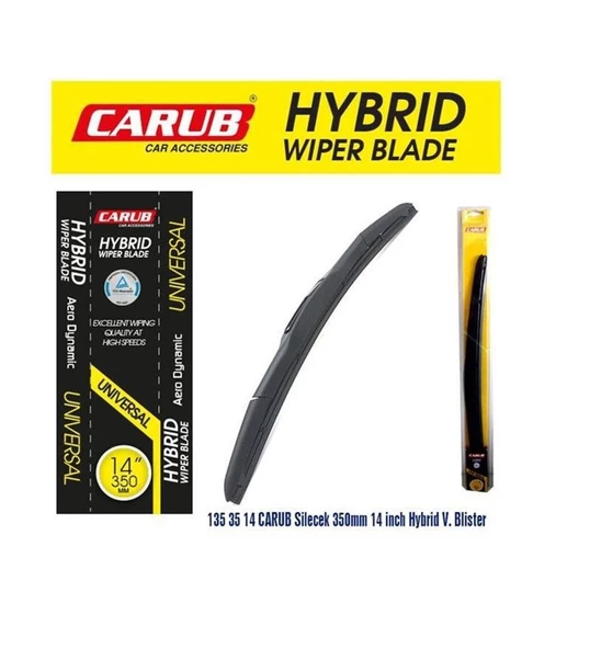 CARUB Silecek 350mm 14 inch Hybrid V. Blister