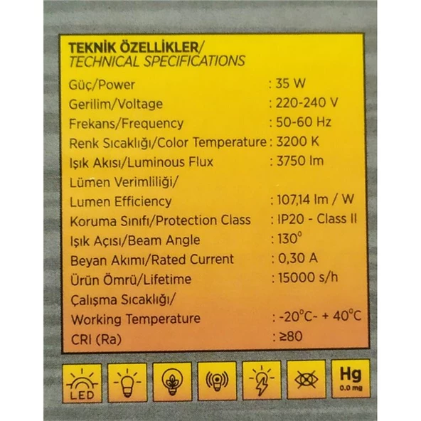 Ct-5663 X Plus Led Panel 35 W Beyaz 6400 K - 3