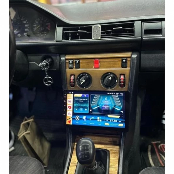 MERCEDES 200E OEM ANDROİD MULTİMEDYA TEYP 2 RAM 32 HAFIZA CARPLAY AUTO GERİ GÖRÜŞ KAMERA HEDİYE - 4