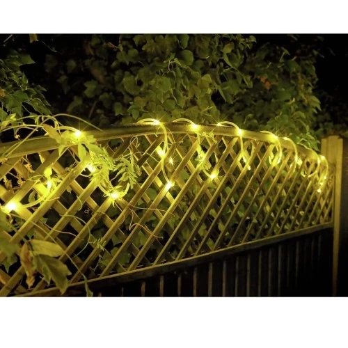 Periboia 10 Metre Güneş Enerjili Hortum LED Işık