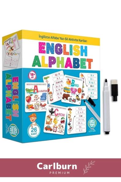 Özel Üretim Zeka Geliştirici Eğitici El Göz Koordinasyonu Matematik İngilizce Alfabe Oyun Kartları - 3