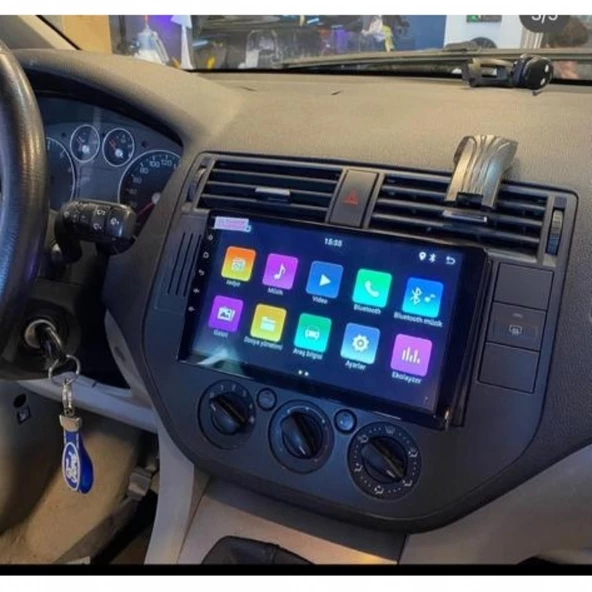 FORD CMAX OEM ANDROİD MULTİMEDYA TEYP 2 RAM 32 HAFIZA CARPLAY AUTO GERİ GÖRÜŞ KAMERA HEDİYE - 4