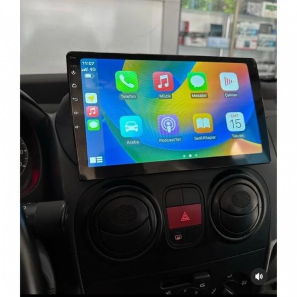 FİAT FİORİNO OEM ANDROİD MULTİMEDYA TEYP 2 RAM 32 HAFIZA CARPLAY AUTO GERİ GÖRÜŞ KAMERA HEDİYE - 2
