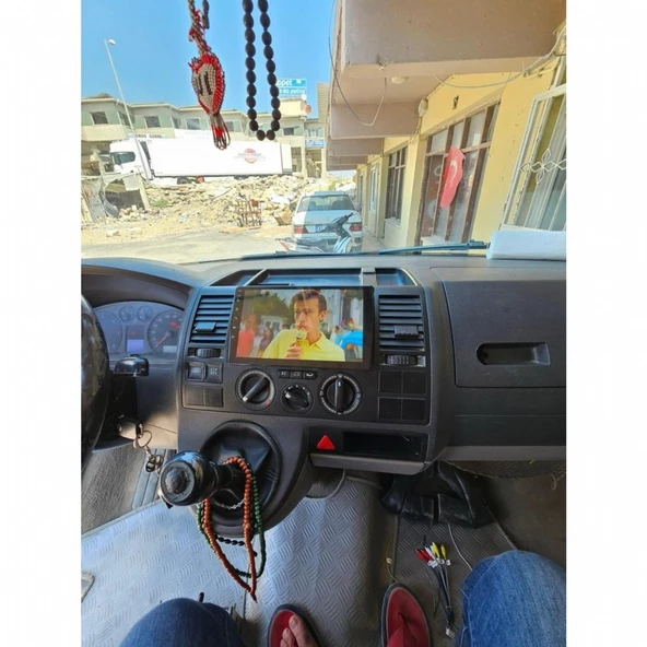 WW TRANSPORTER T 5 OEM ANDROİD MULTİMEDYA TEYP 2 RAM 32 HAFIZA CARPLAY AUTO GERİ GÖRÜŞ KAMERA HEDİYE - Resim 2