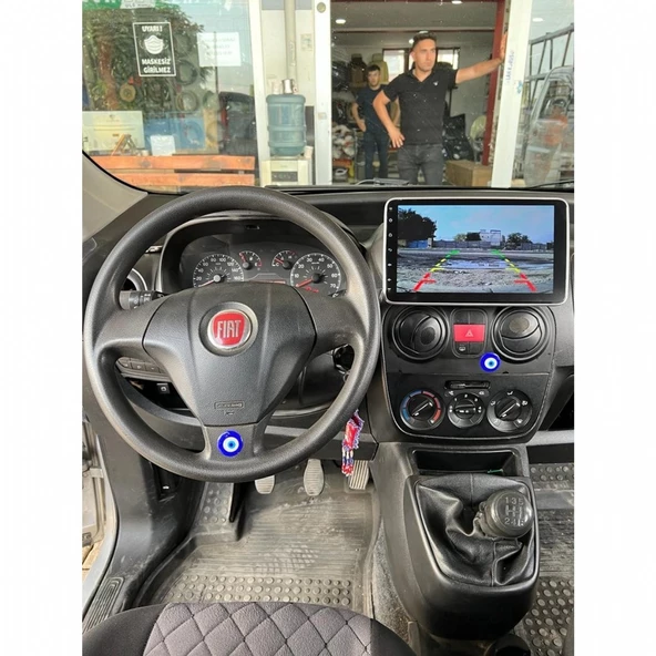 FİAT FİORİNO 10inç 360 DERECE DÖNEN ANDROİD EKRAN MULTİMEDYA 2 GB RAM 32 HAFIZA GERİ GÖRÜŞ KAMERA HEDİYELİ - 2