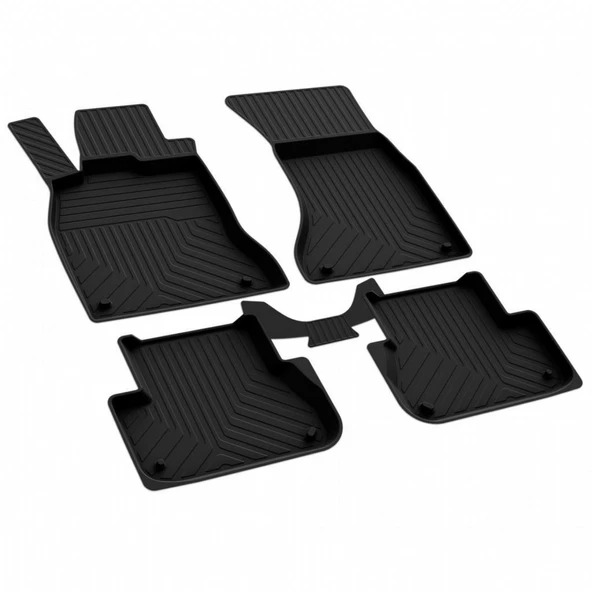 Audi A4 Ferrous 4D Havuzlu Kauçuk Paspas 2016 2019 ürün görseli 1