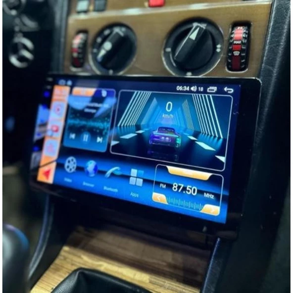 MERCEDES 200E OEM ANDROİD MULTİMEDYA TEYP 2 RAM 32 HAFIZA CARPLAY AUTO GERİ GÖRÜŞ KAMERA HEDİYE - 6