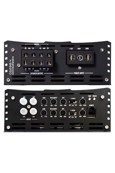 Qline QS250.4 AB Sınıfı 4 Kanal Amplifikatör - Resim 3