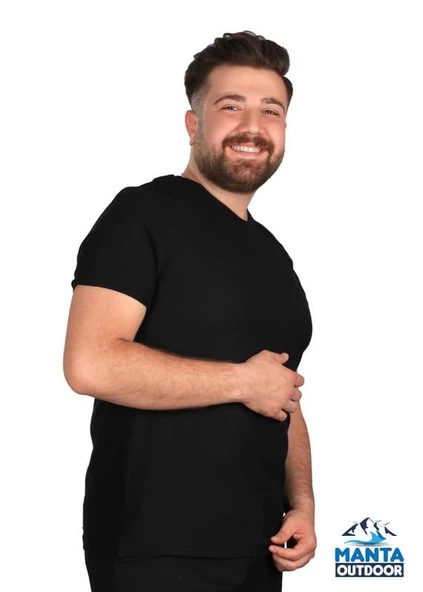 Manta MNT 2387 S. Yaka Erkek T-Shirt - Resim 3