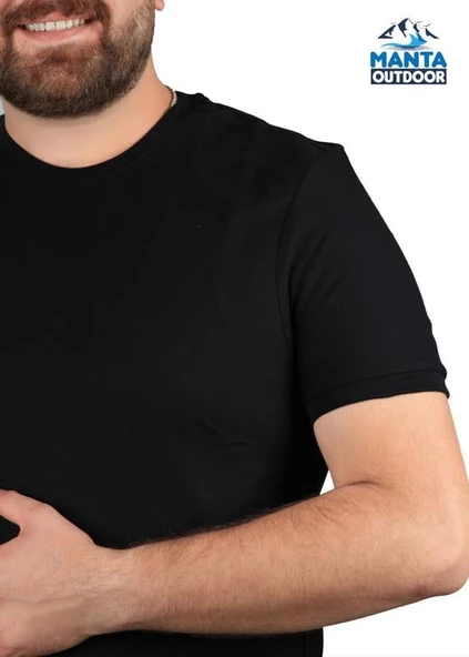 Manta MNT 2387 S. Yaka Erkek T-Shirt - Resim 5