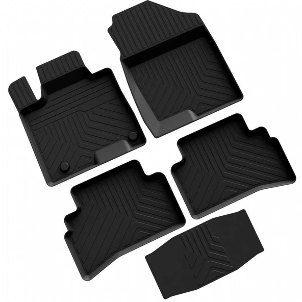 Kia Sportage 5 Ferrous 4D Havuzlu Kauçuk Paspas 2021 ve Üstü ürün görseli 1