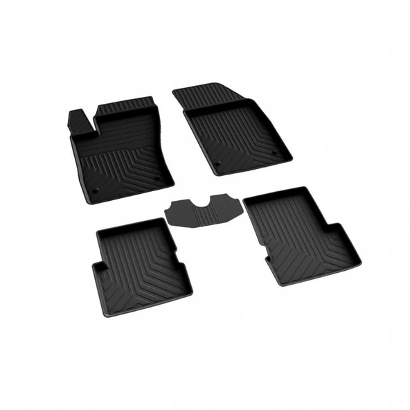 Fiat Albea Ferrous 4D Havuzlu Kauçuk Paspas 2002 2012 ürün görseli 1