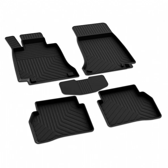 Mercedes EQC Suv (N293) Ferrous 4D Havuzlu Kauçuk Paspas 2019 ve Üstü ürün görseli 1