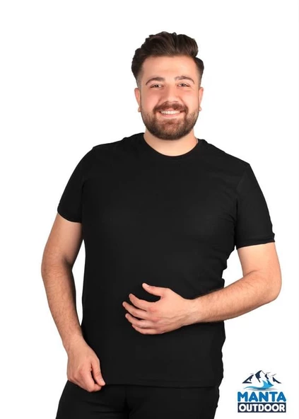 Manta MNT 2387 S. Yaka Erkek T-Shirt - Resim 2