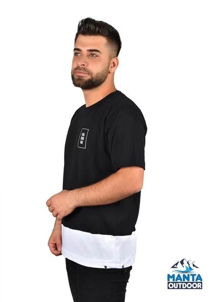 Manta MNT 2279 Oversize Erkek T-Shirt - Resim 2