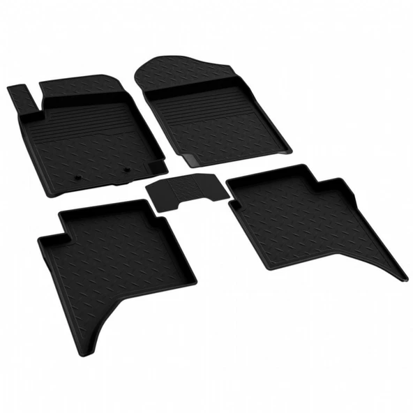 Ford Ranger 3 Ferrous 4D Havuzlu Kauçuk Paspas 2015 2022