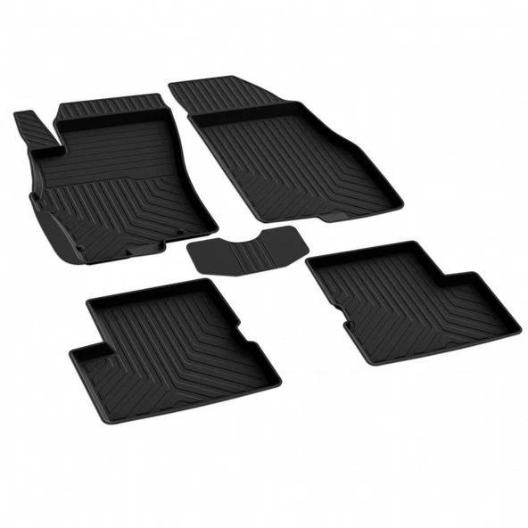 Fiat Grande Punto Ferrous 4D Havuzlu Kauçuk Paspas 2006 ve Üstü ürün görseli 1