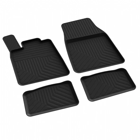 Porsche Taycan Ferrous 4D Havuzlu Kauçuk Paspas 2020 ve Üstü