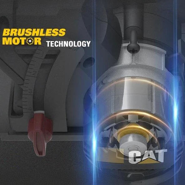 CAT DX5010B 18Volt 120mm Kömürsüz Profesyonel Çok Amaçlı Daire Testere (Akü Dahil Değildir) - 10