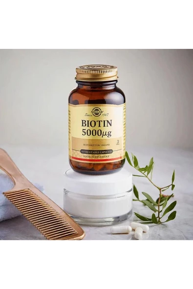 Biotin 5000 Mcg 50 Kapsül - Resim 2