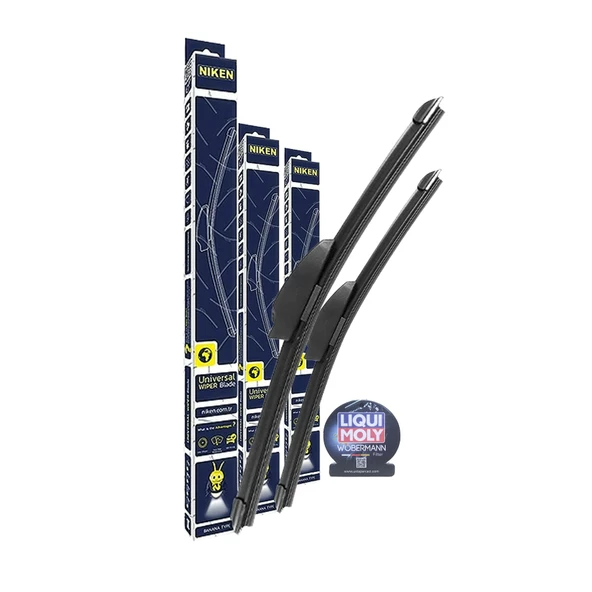 Wöbermann + Niken Mazda 3 HB Ön Arka Muz Silecek Takımı 2014-2016 ürün görseli