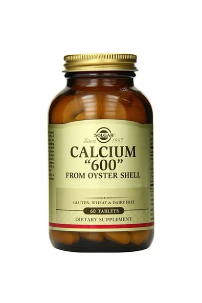 Calcium Oyster Shell 600 Mg 60 Tablet