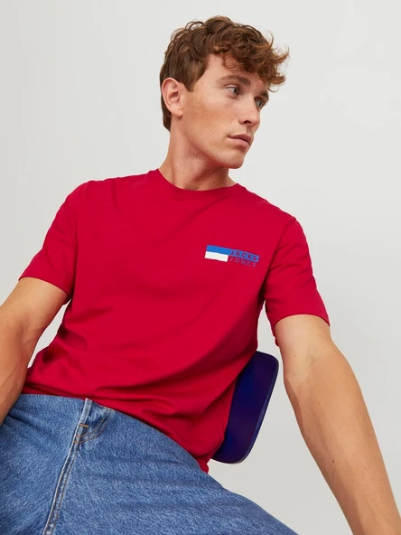 Jack & Jones Jjecorp Logo Tee Play Ss O-Neck Noos Erkek T-Shirt - 6