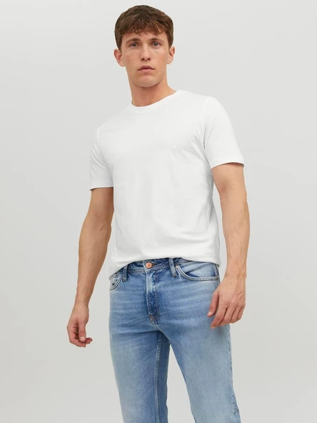 Jack & Jones Jjeorganic Basic Tee Ss O-Neck Noos Erkek T-Shirt ürün görseli 1