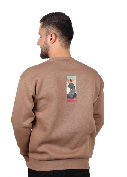 MANTA 5329 Sırt Baskılı Sweatshirt - 4