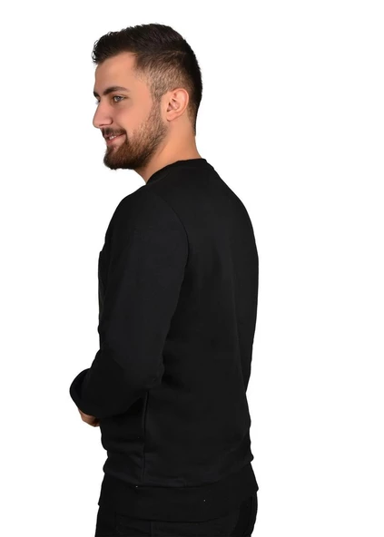 MANTA 5323 Cep Baskılı Sweatshirt - 3