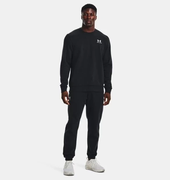 Under Armour UA Icon Fleece Crew Erkek Sweatshirt - Resim 3