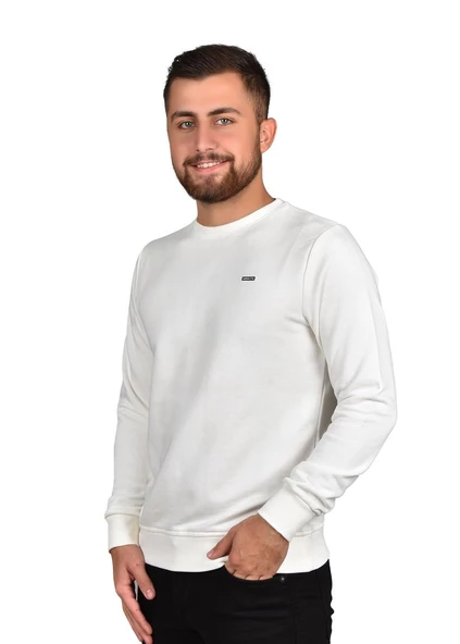 MANTA 5304 Sıfır Yaka Sweatshirt - Resim 2