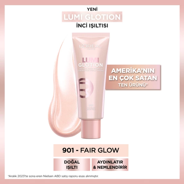 L'Oréal Paris Glotion All-In-One Doğal Işıltı 901 - Fair Glow