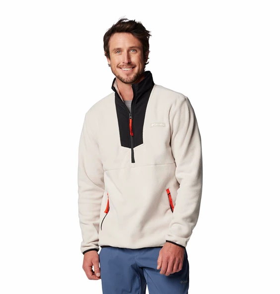 Columbia Am3637 Sequoia Grove Half Zip Fleece Erkek Polar